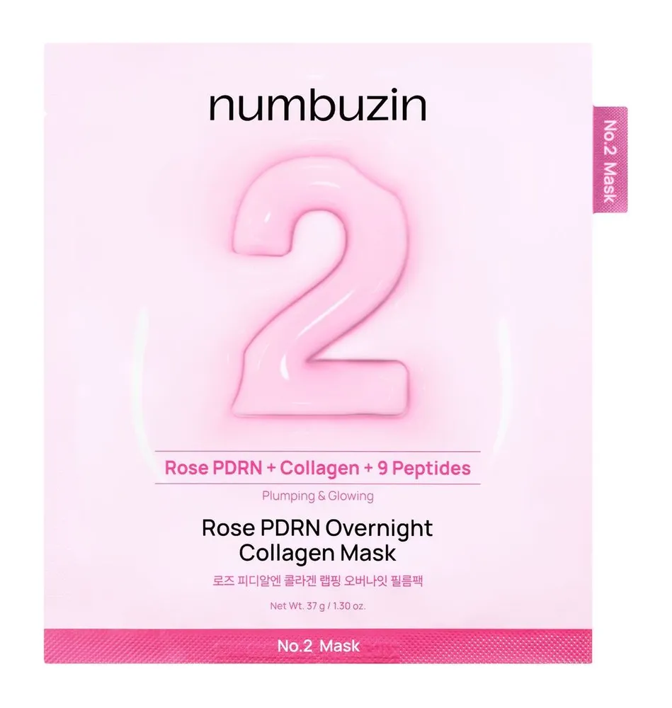 No.2 Rose PDRN Collagen Plumping Sheet Mask (1ea)