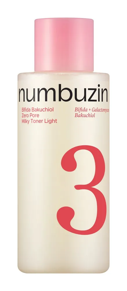 No.3 Bifida Bakuchiol Zero Pore Milky Toner Light